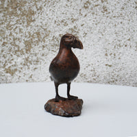 Solid Bronze Puffin