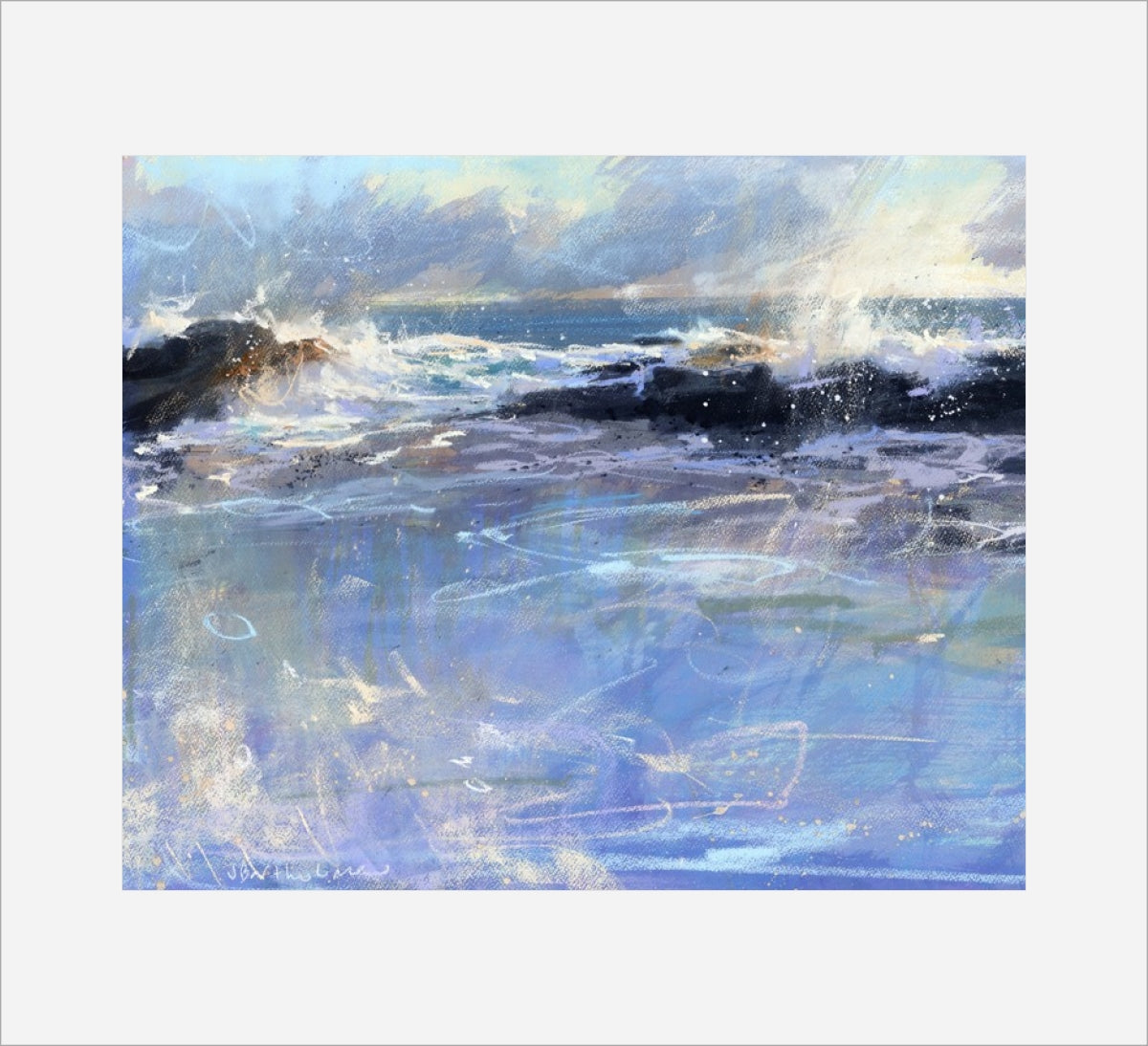 Summer Evening High Tide  (Limited Edition Print)