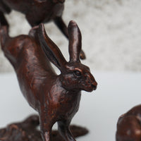 Three Hares Running