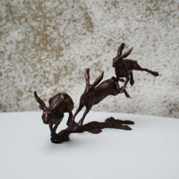 Three Hares Running