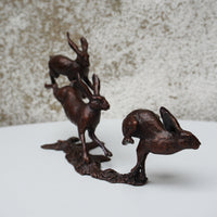 Three Hares Running