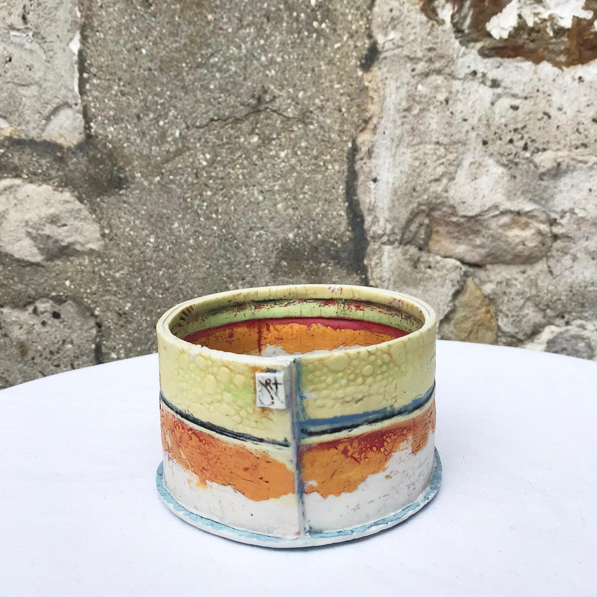 Sea Stripe Bowl