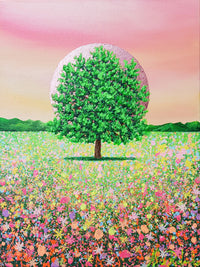 Magical Sunset Lone Tree