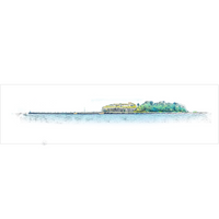 Nothe Fort (Mounted Print)