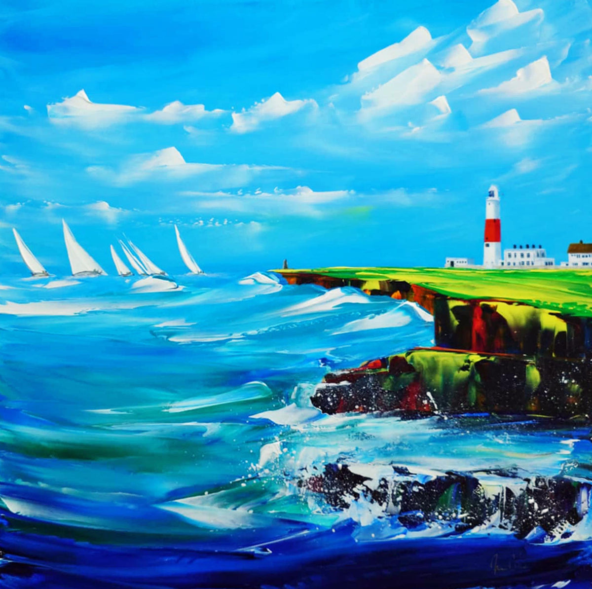 A Blast Past the Lighthouse!