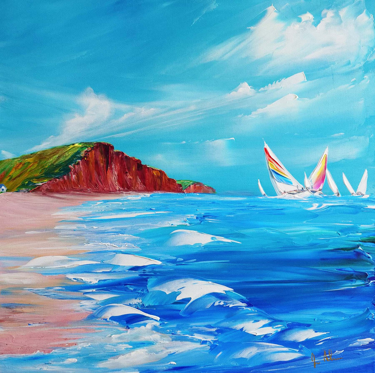 Sailing Along the Dorset Coast
