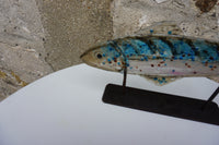 Fish on Stand (Blue/Black)