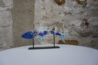 Fish on Stand (Blue Head)