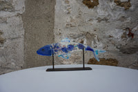 Fish on Stand (Blue Head)