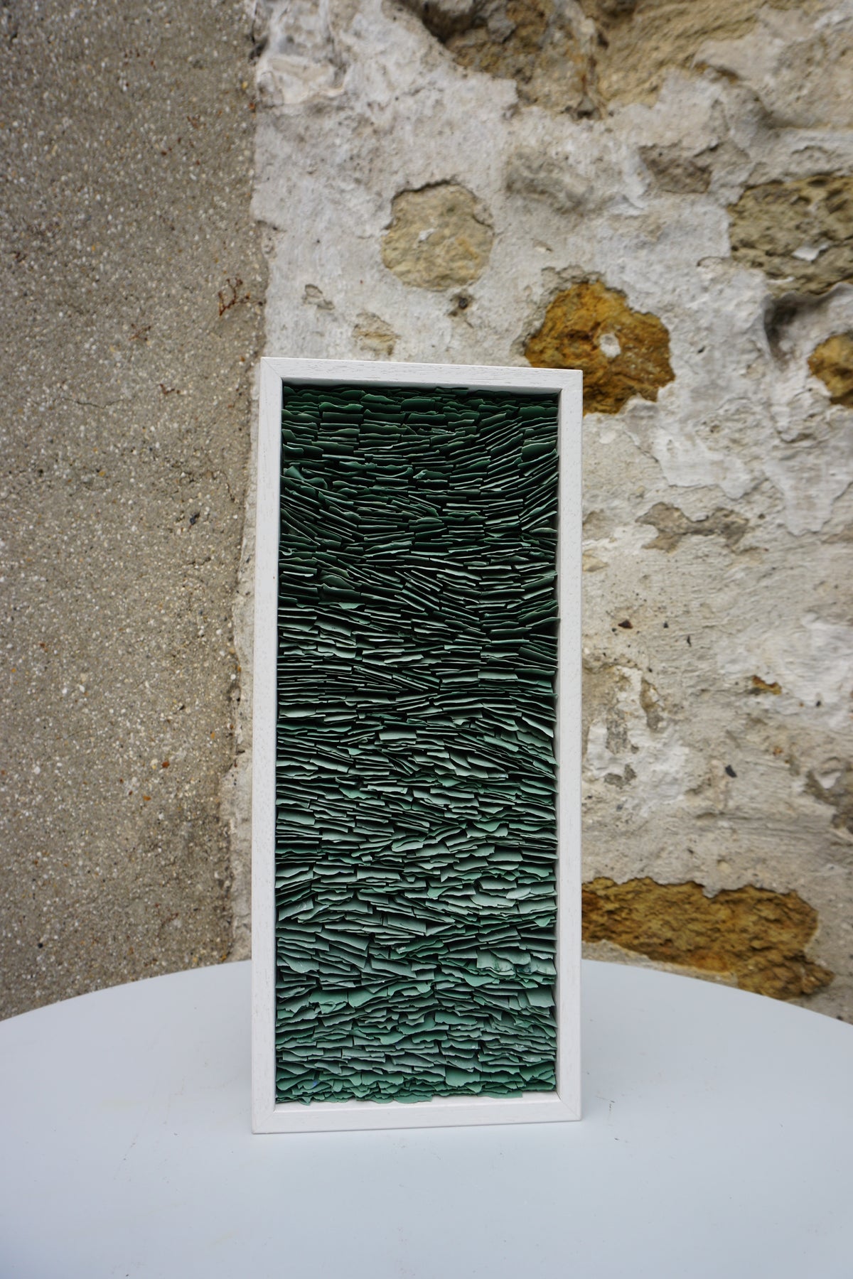 Green Porcelain Wave #10