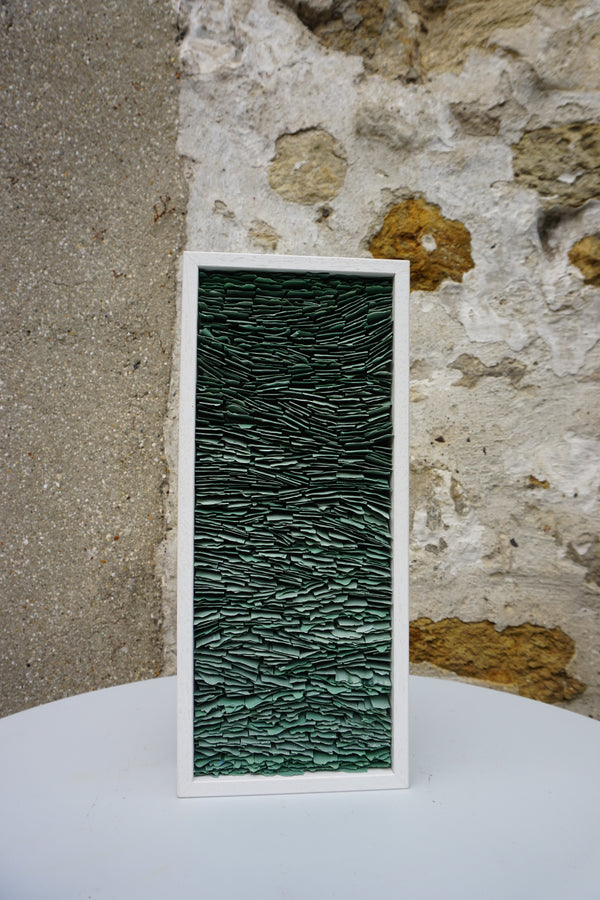 Green Porcelain Wave #10