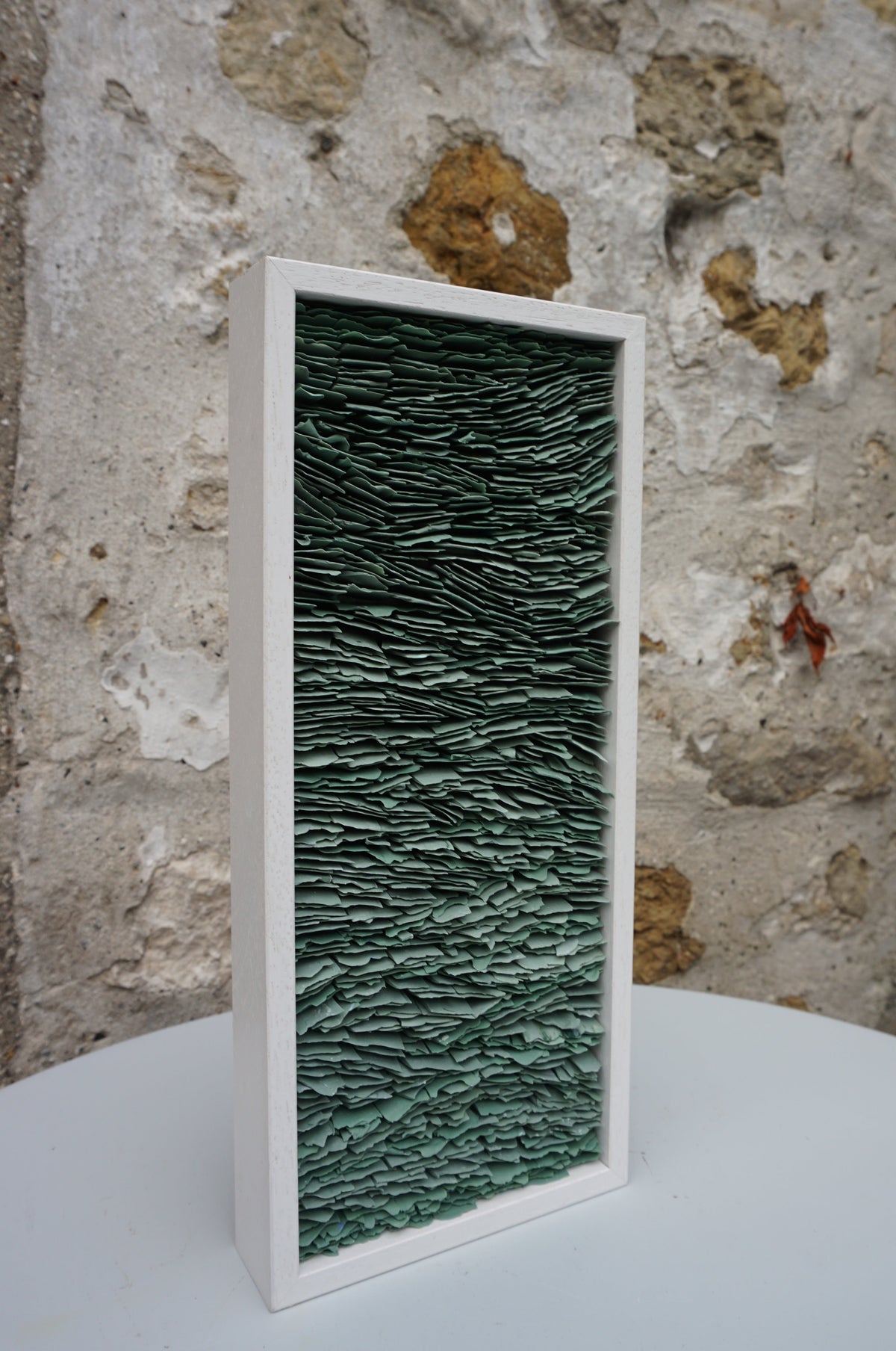 Green Porcelain Wave #10