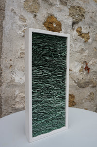 Green Porcelain Wave #10