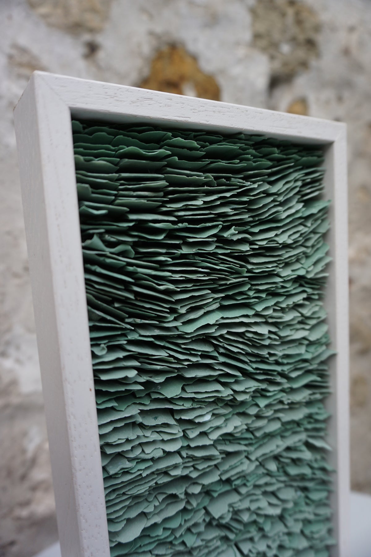 Green Porcelain Wave #10