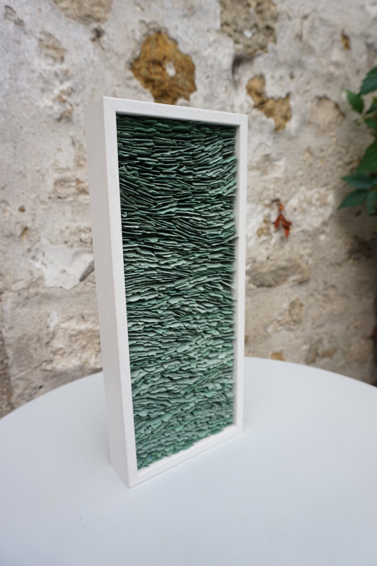 Green Porcelain Wave #10