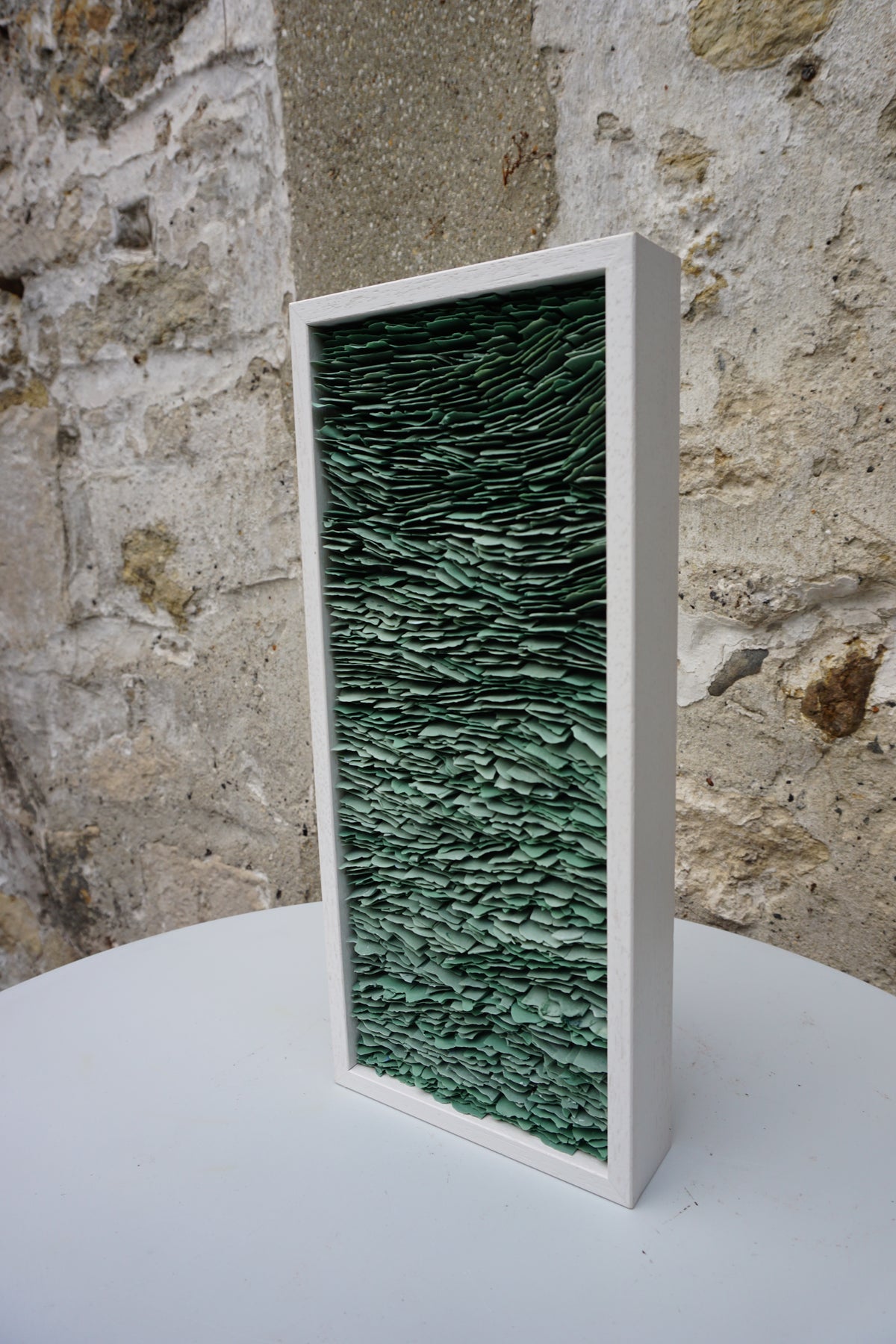Green Porcelain Wave #10