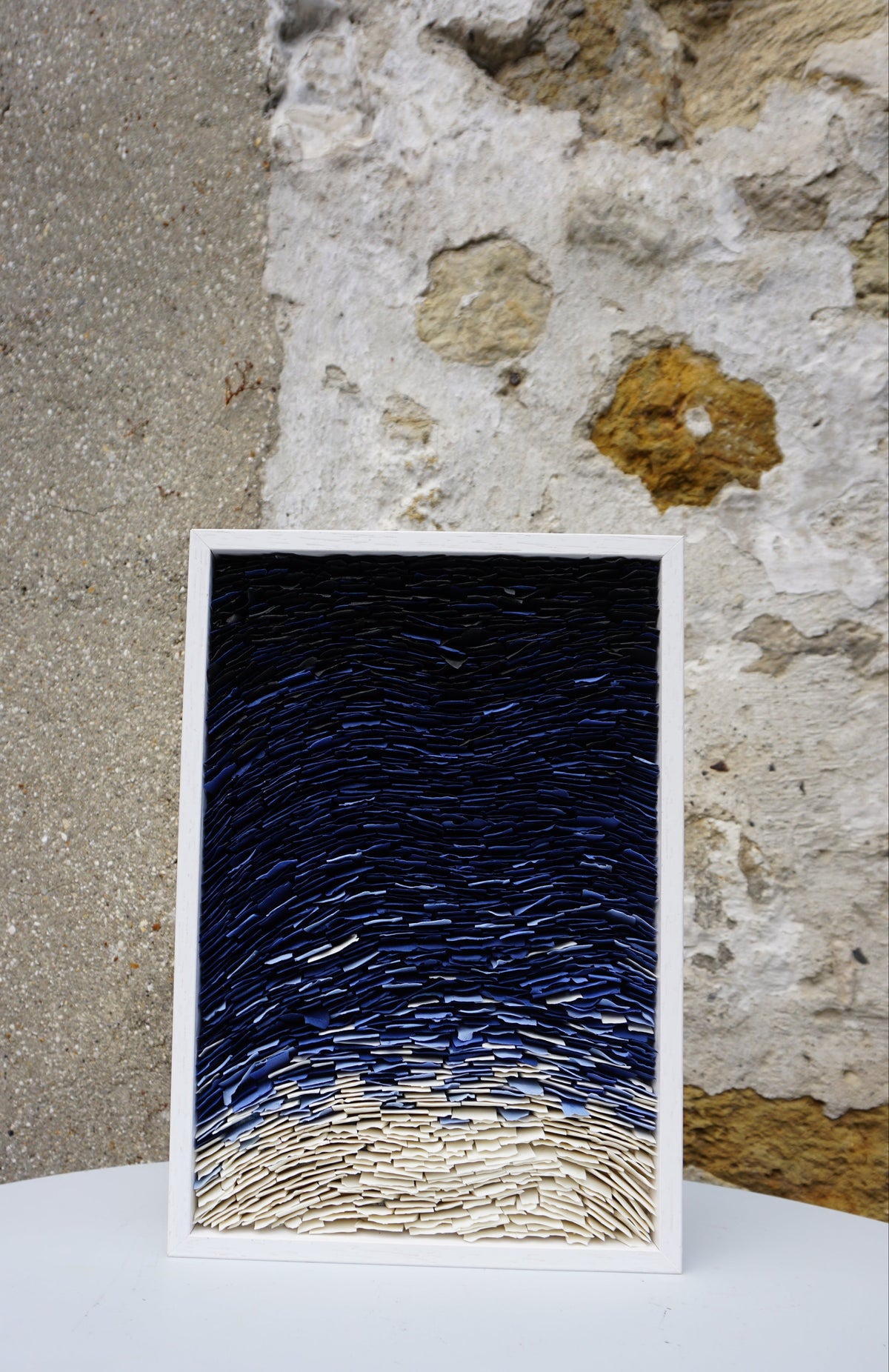 Blue Porcelain Wave #4
