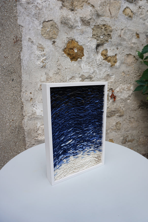 Blue Porcelain Wave #4