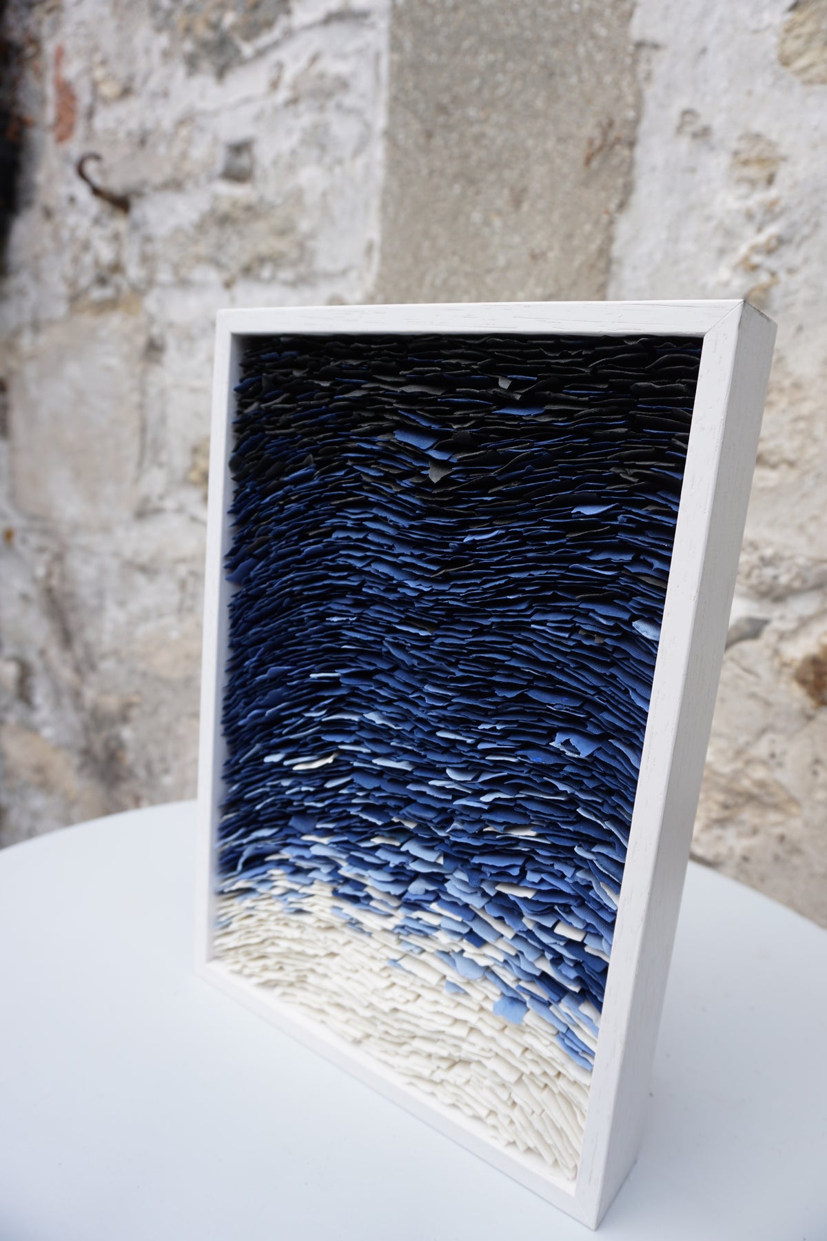 Blue Porcelain Wave #4