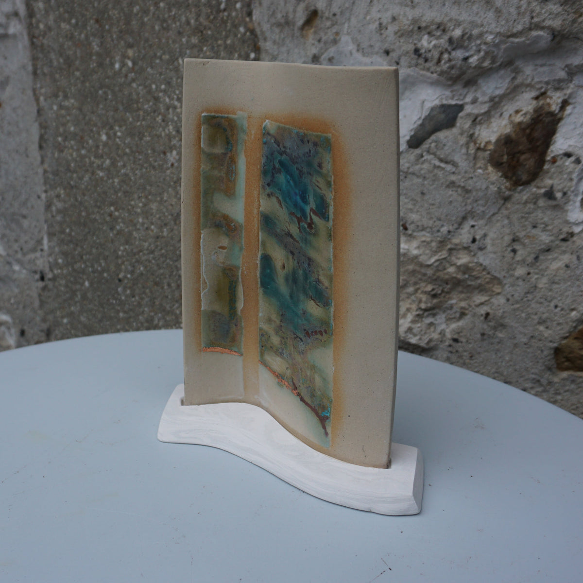 Wave Panel Sculpture - Ridgeway