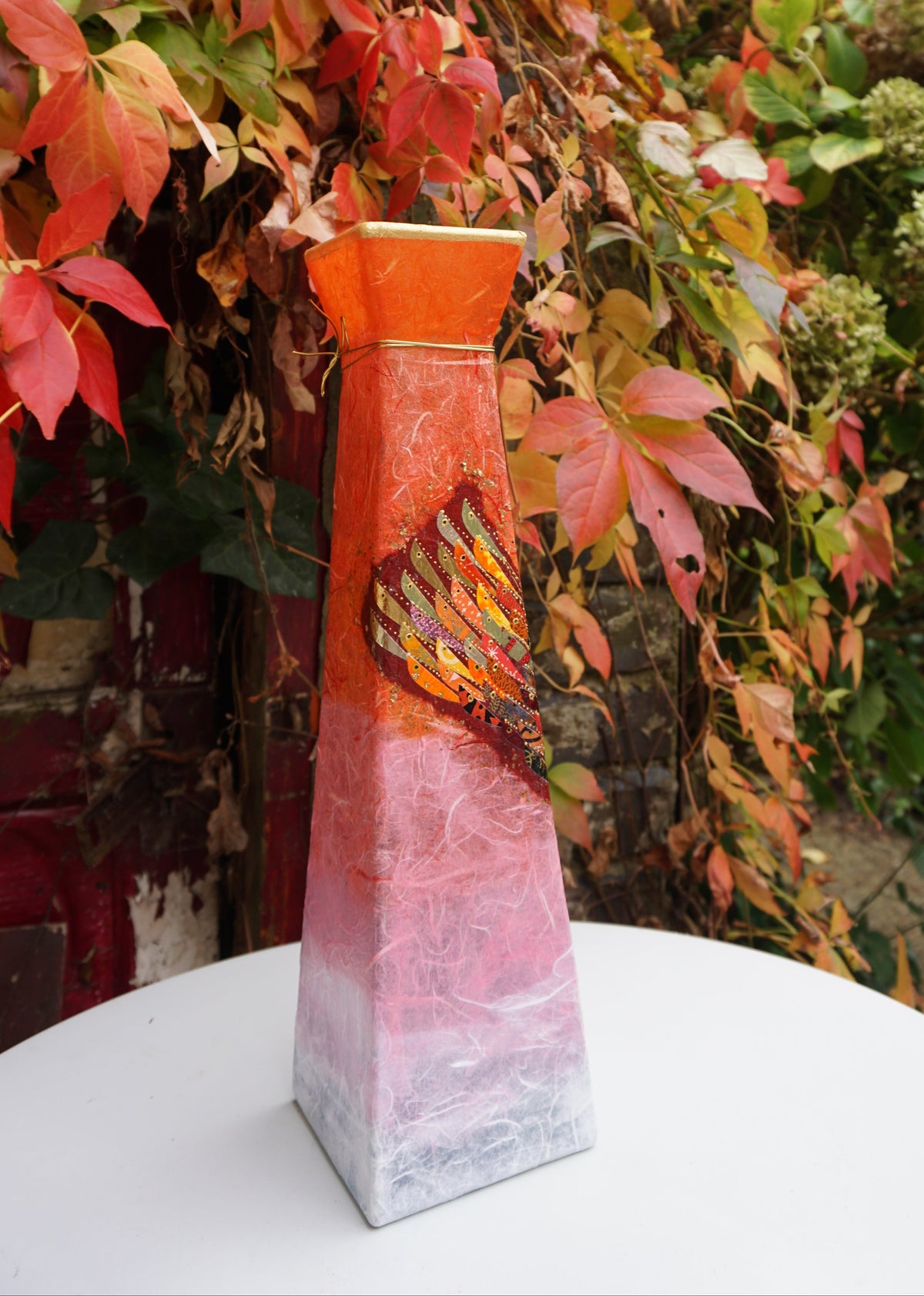 Tall Pillar Vase - Medium