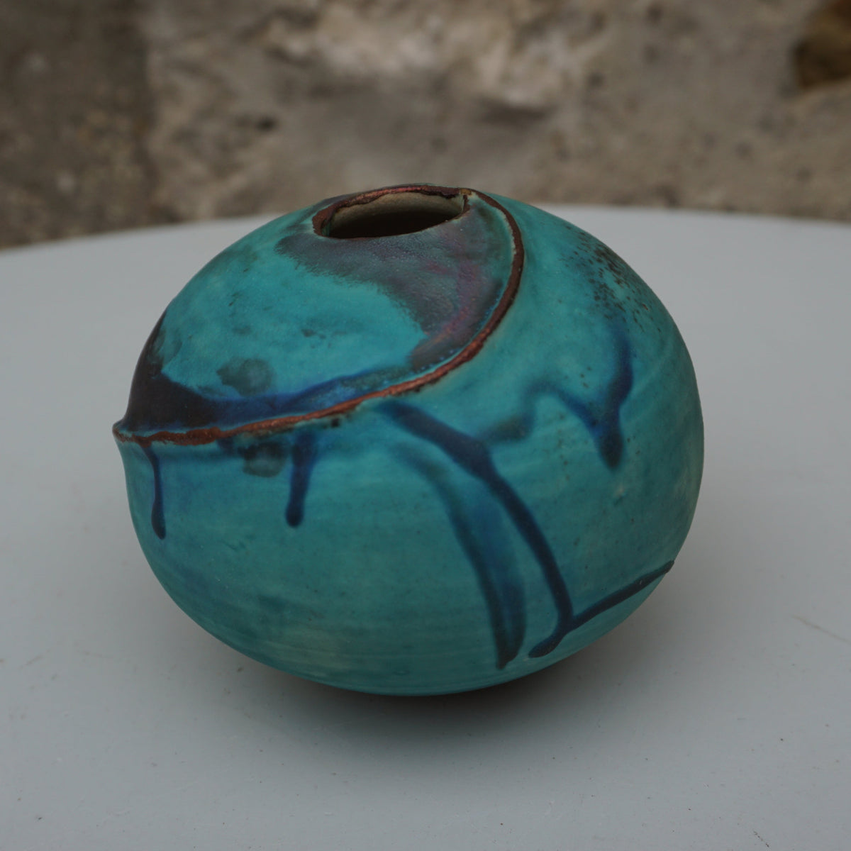 Small Blue Earth Globe #1