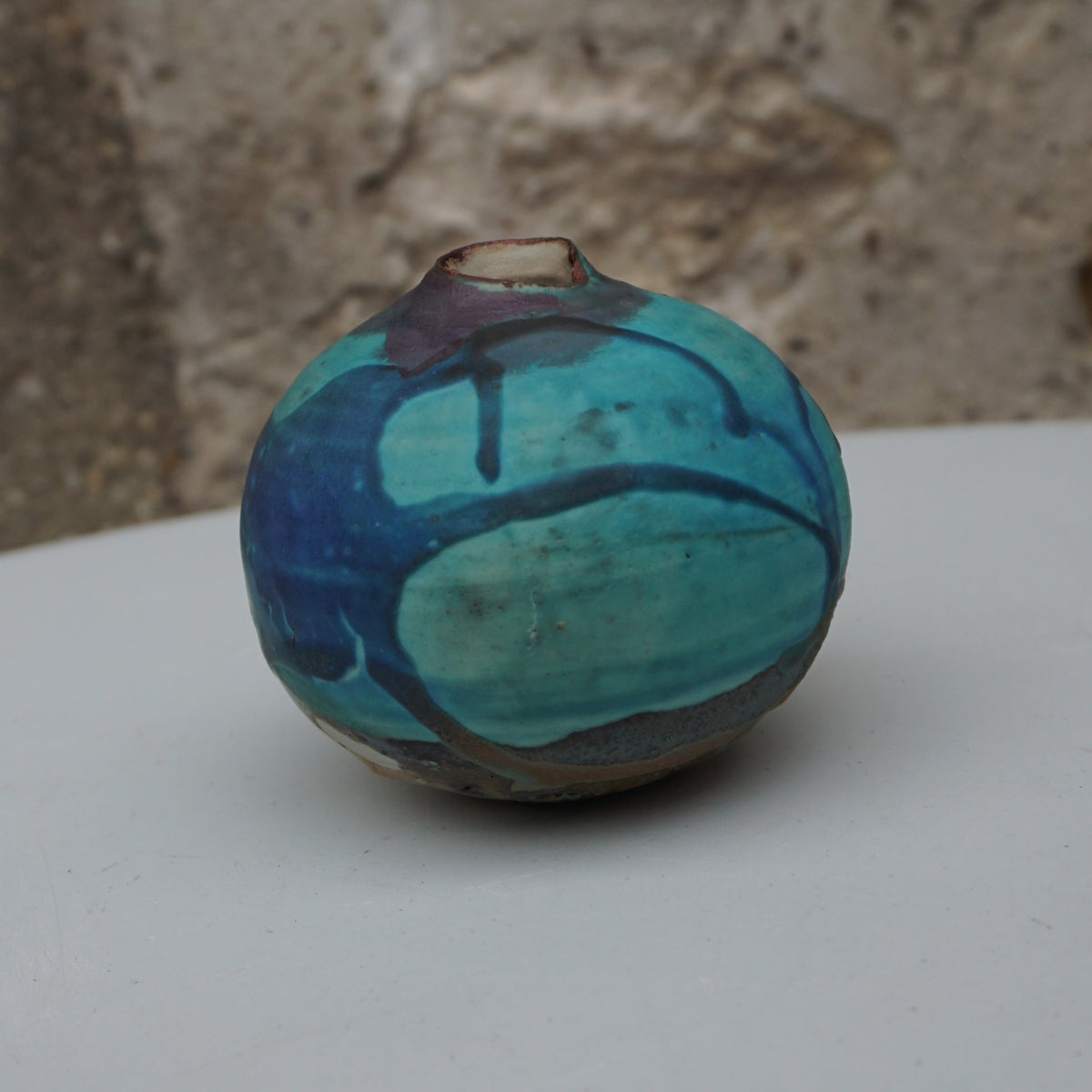 Small Blue Earth Globe #4