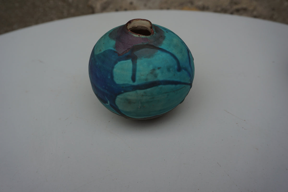 Small Blue Earth Globe #4