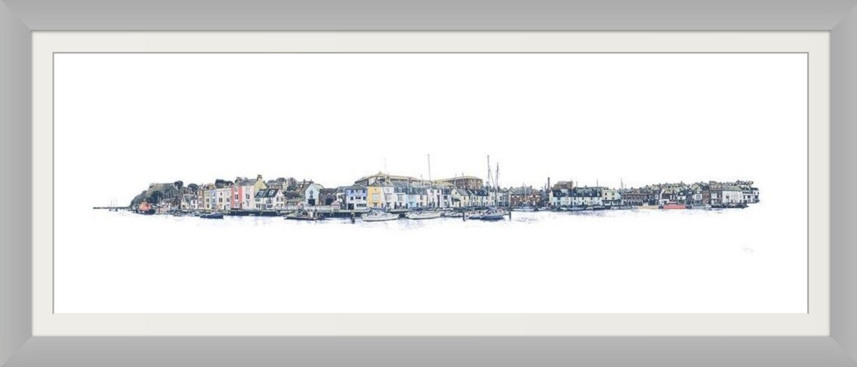 Harbour Walk Quay (Tube Packaged Print)