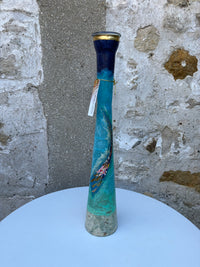 Lily Vase Pair - Large (Blue)