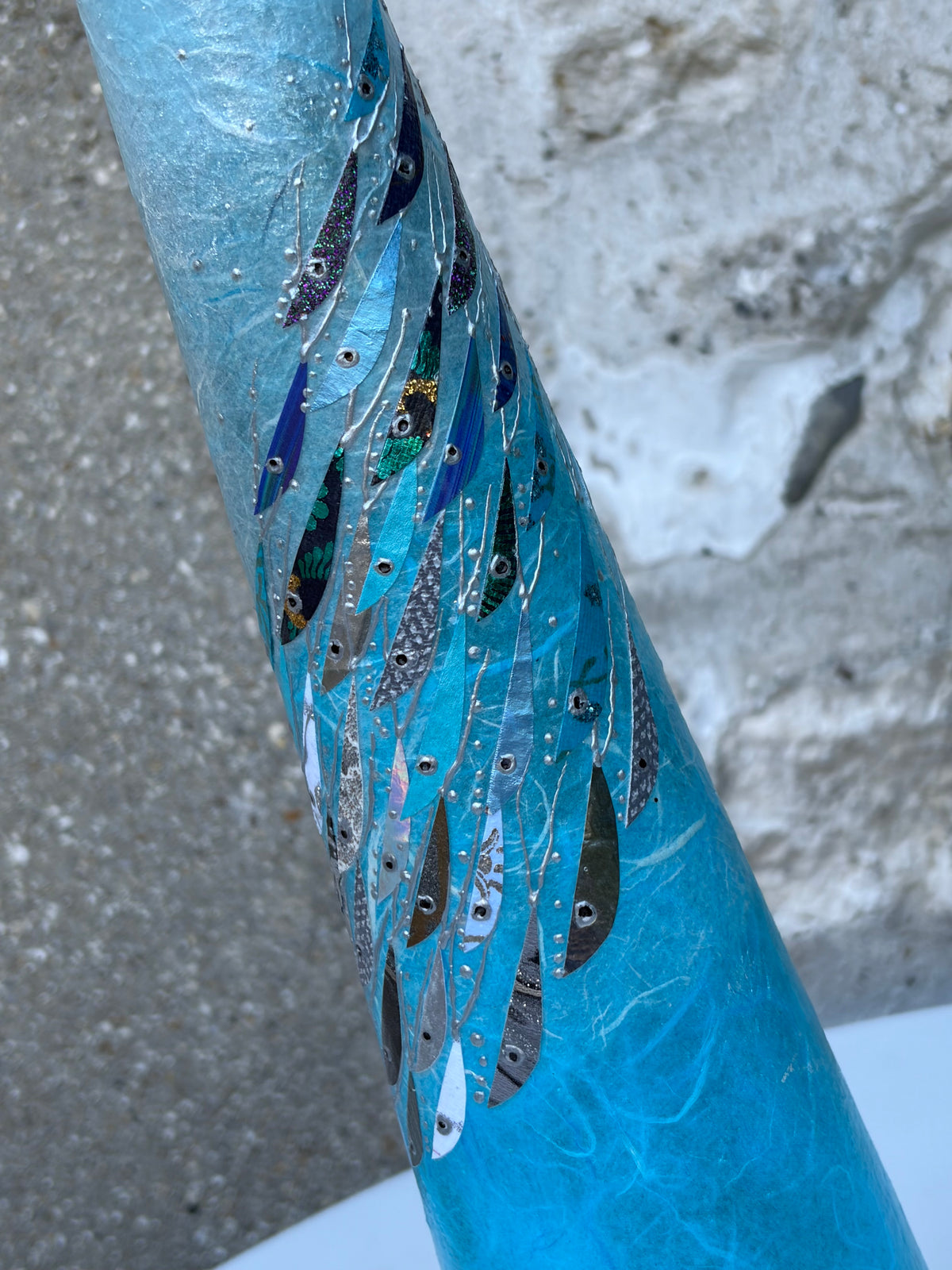 Lily Vase - Large (Sea Blue)