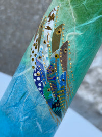 Pencil Vases - Green/Blue