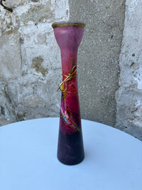 Lily Vase (Cerise/Pink)