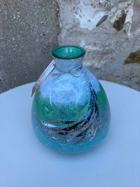 Medium Vase - Gold Rim
