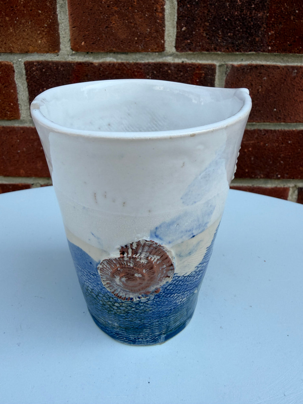 Ammonite Vase - Medium