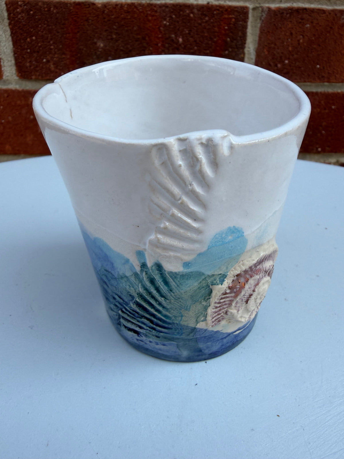Ammonite Vase - Small 2