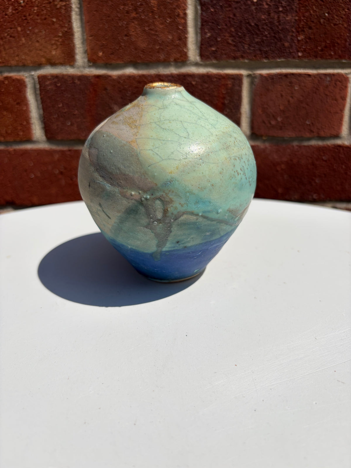 Blue Earth Vase 2