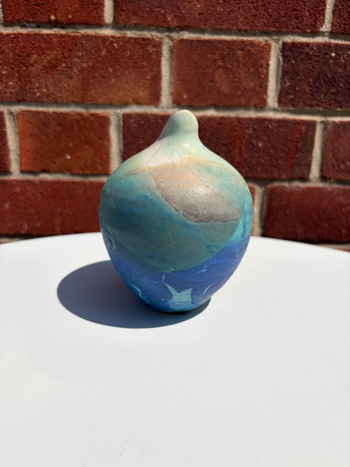 Blue Earth Vase 3