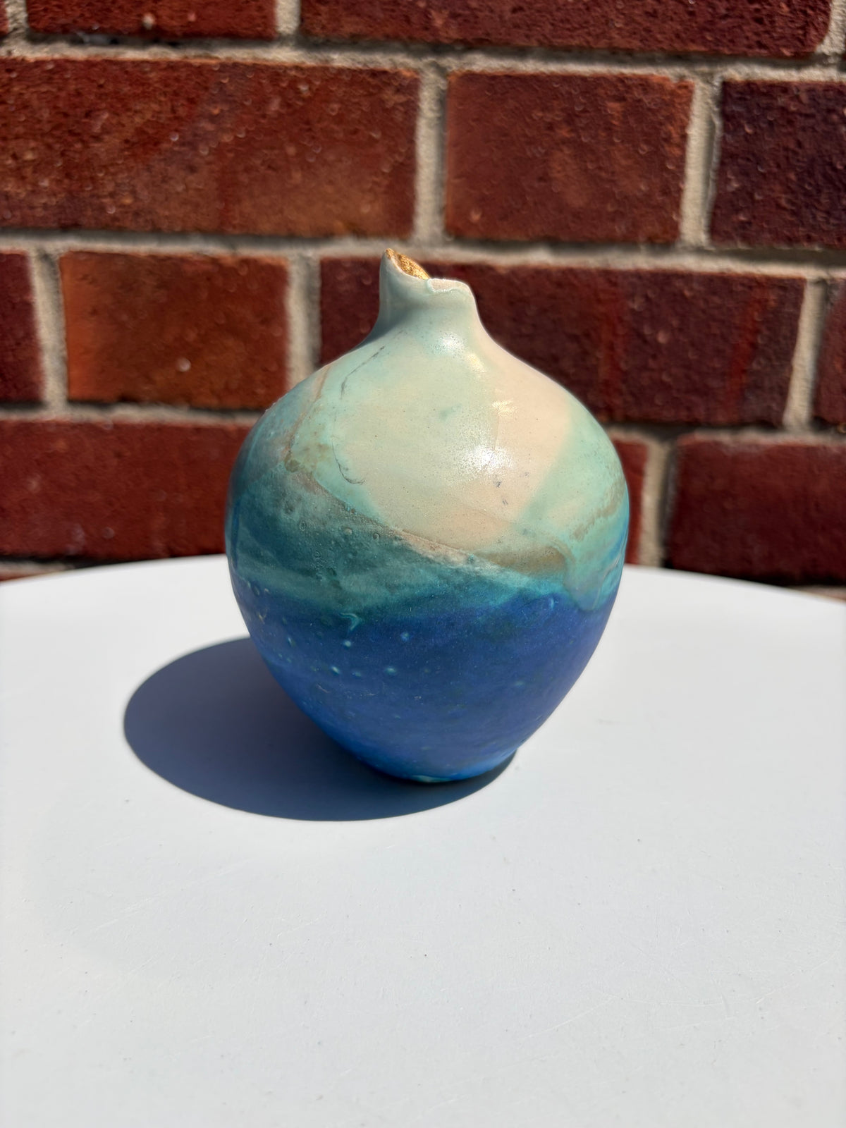 Blue Earth Vase 3