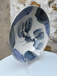 Blue-edged Lobster Bowl