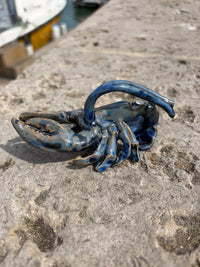 Tiny Lobster with Crystalline Glaze
