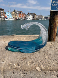 Breaking Wave - Large - Turquoise