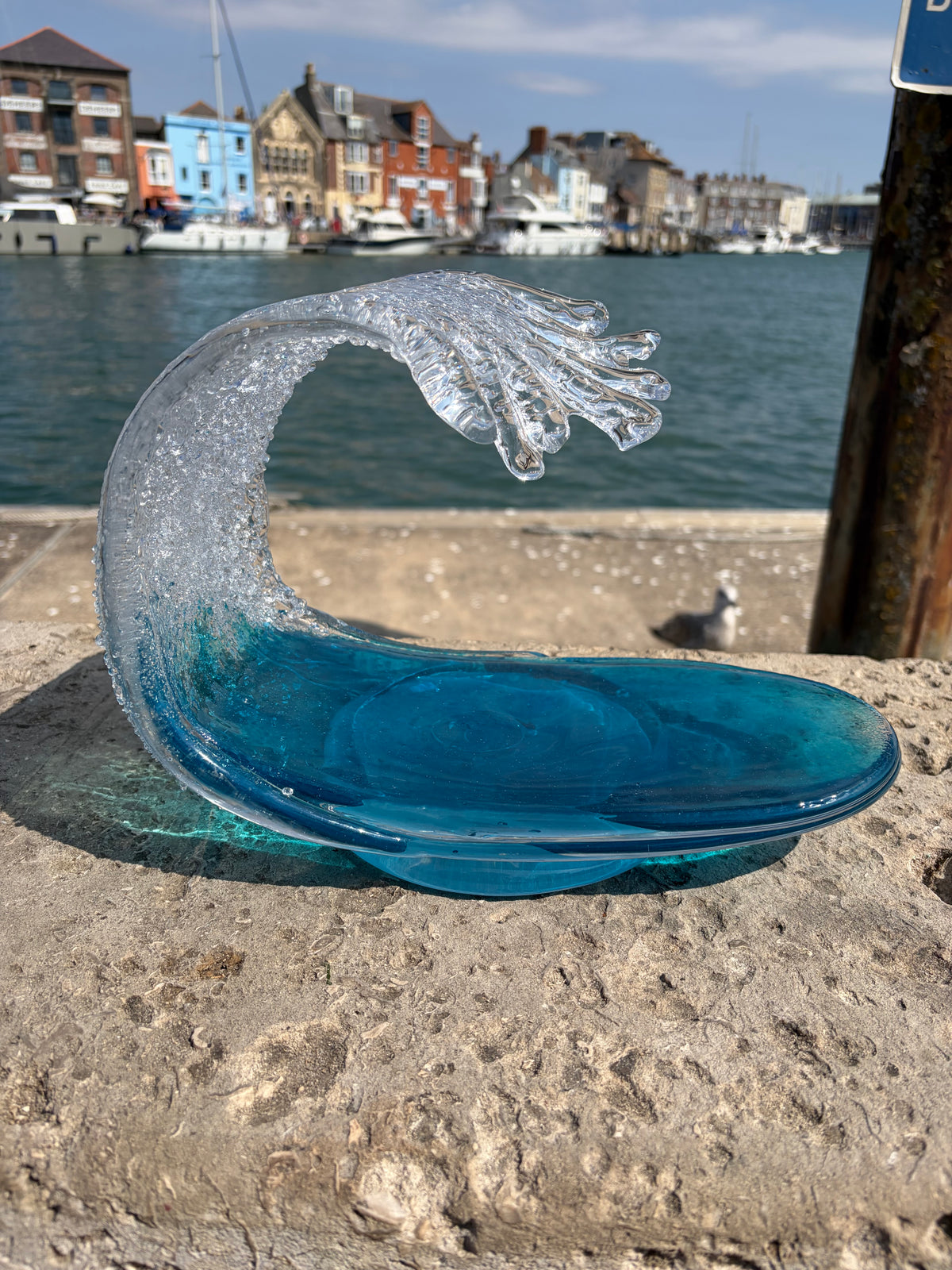 Breaking Wave - Large - Turquoise