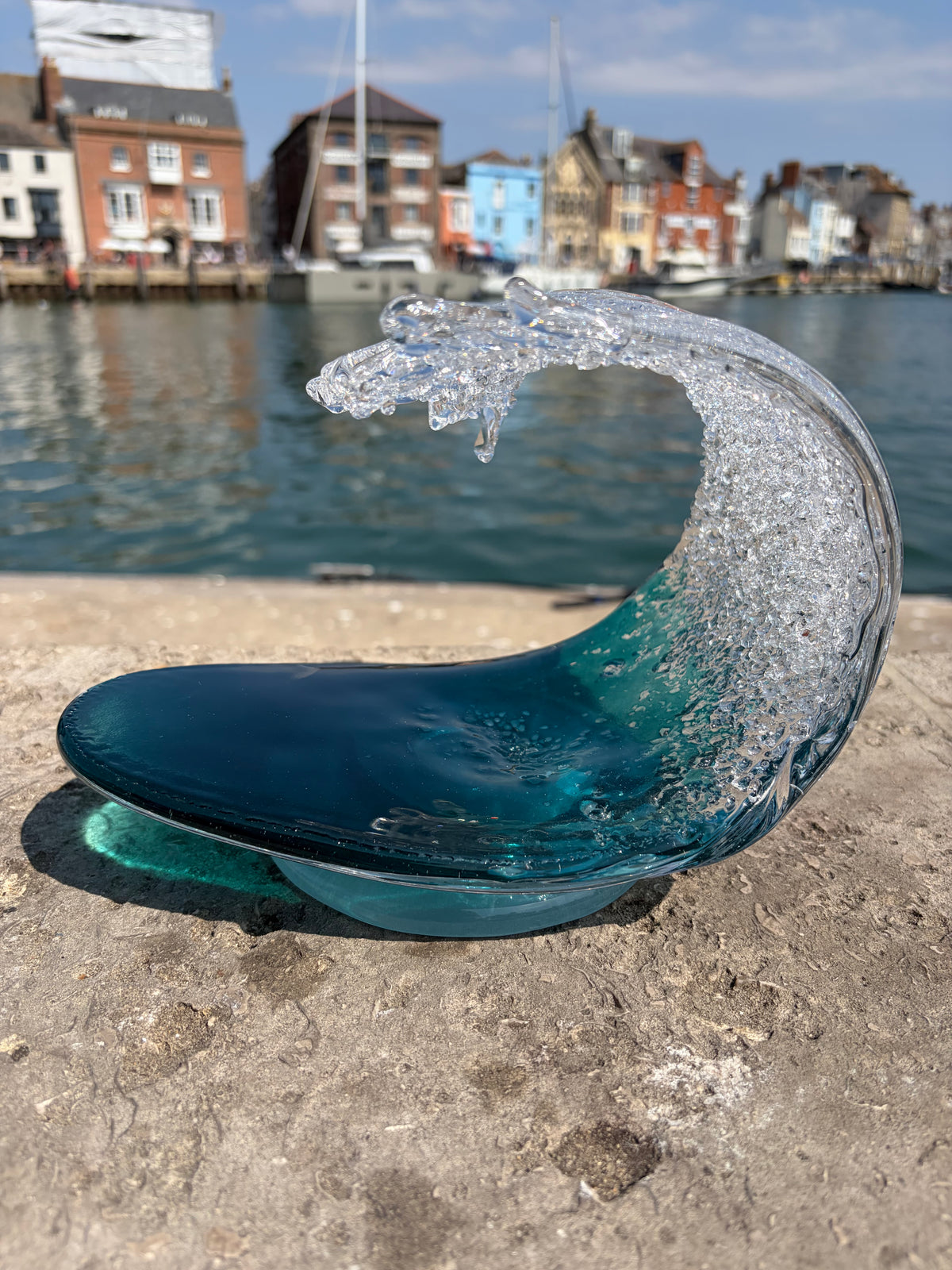Breaking Wave - Medium - Aqua