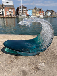 Breaking Wave - Medium - Aqua