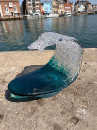 Breaking Wave - Medium - Aqua