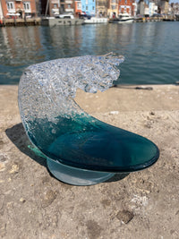 Breaking Wave - Medium - Aqua