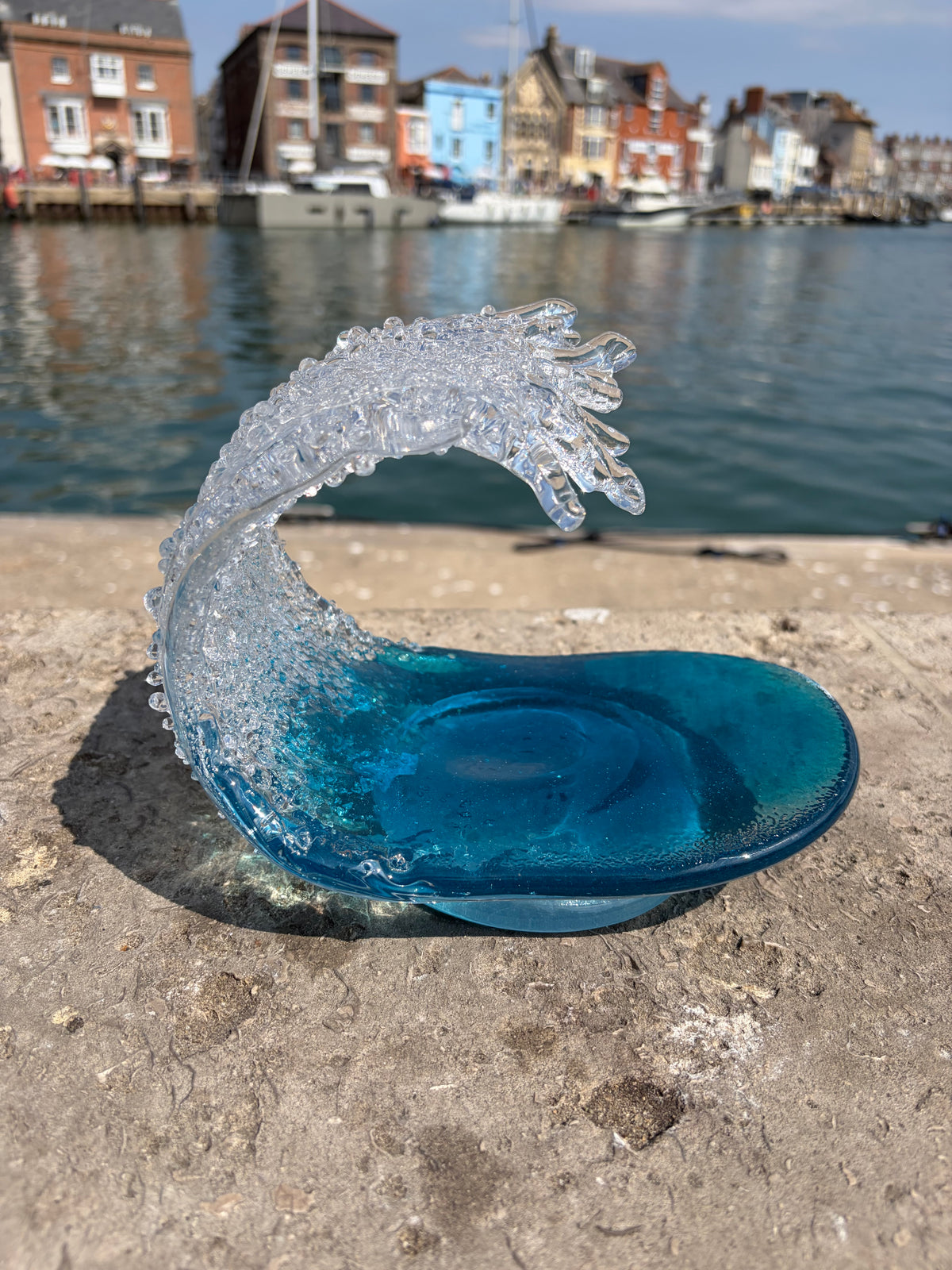 Breaking Wave - Medium - Turquoise