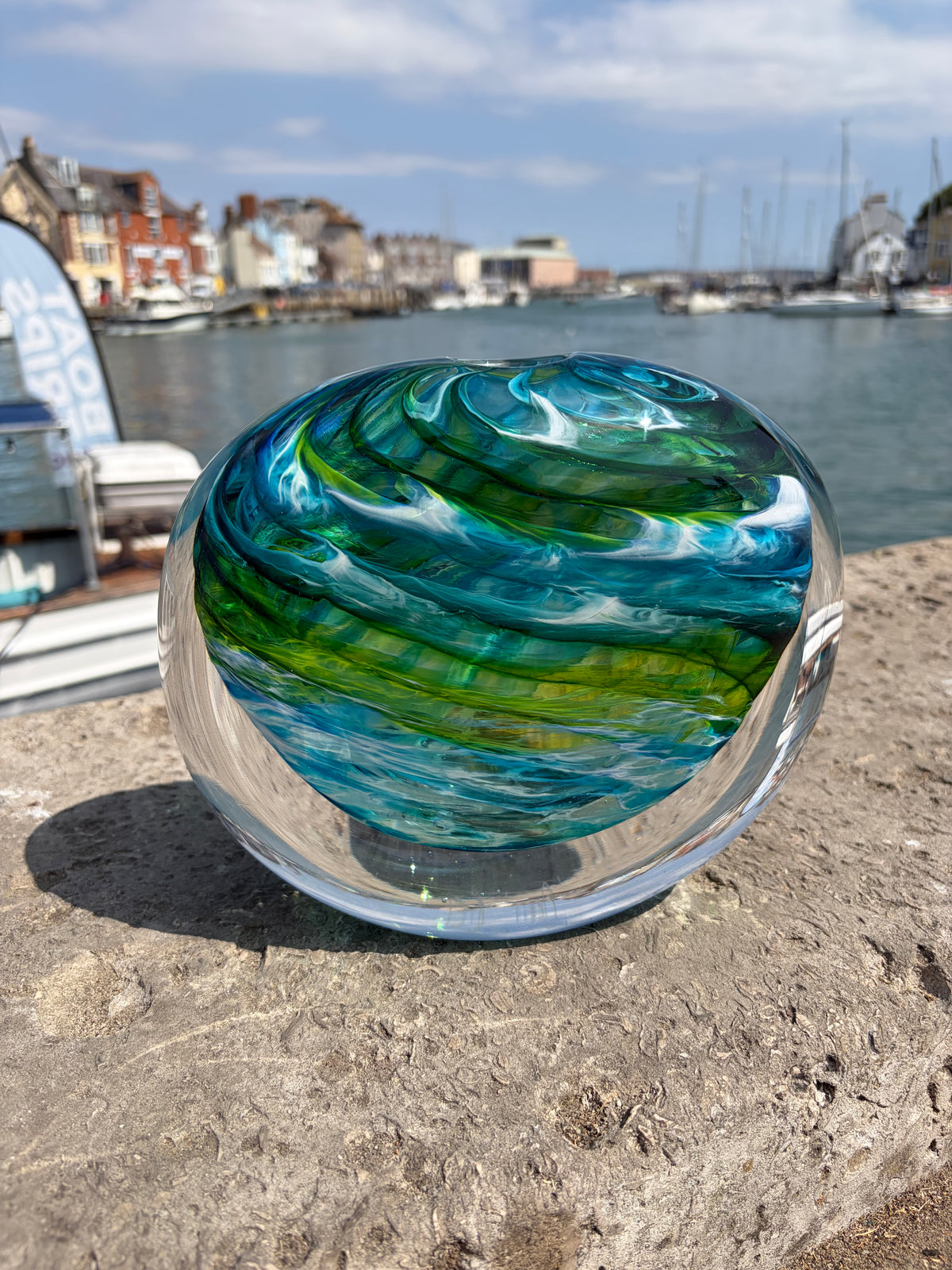 Ocean Pebble Vase - Large