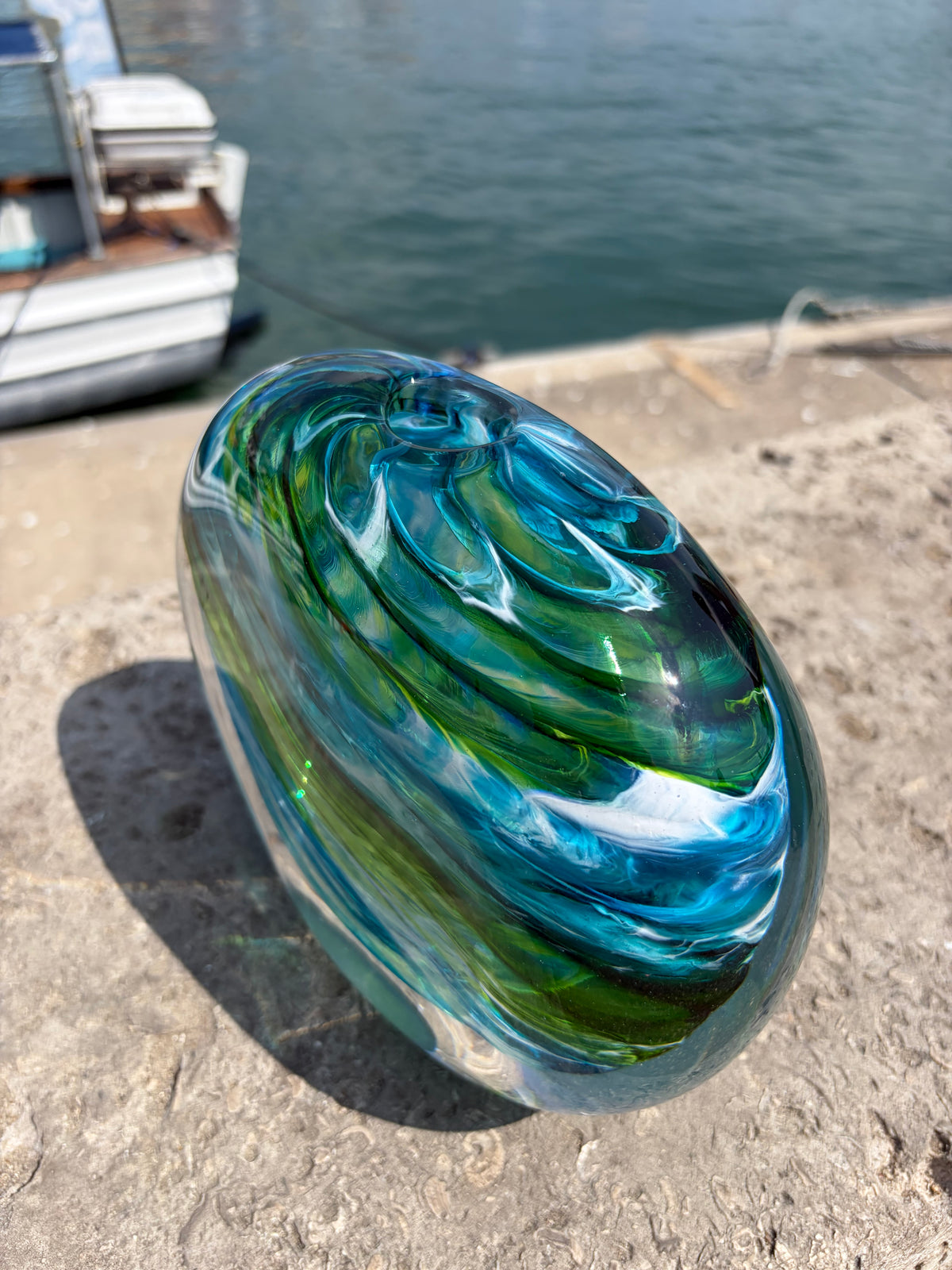 Ocean Pebble Vase - Large